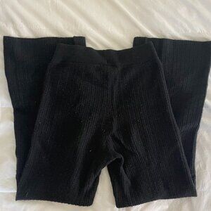 Alo Knit sweatpants size small in black